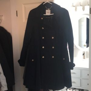 Bebe Double Breasted Peacoat